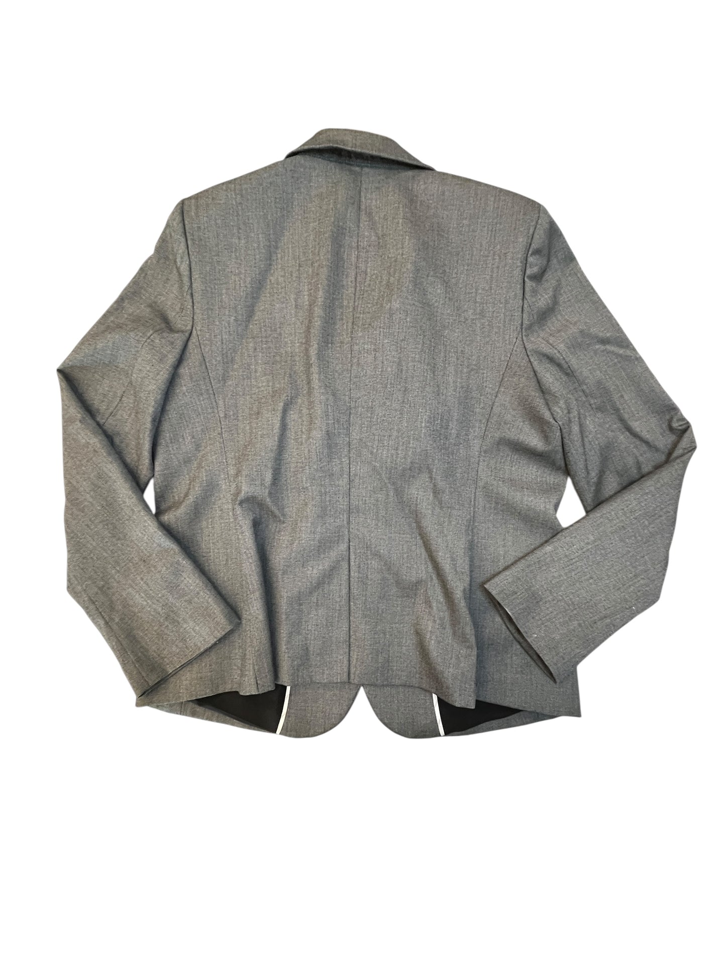 Blazer By Ann Taylor In Grey, Size:Xl