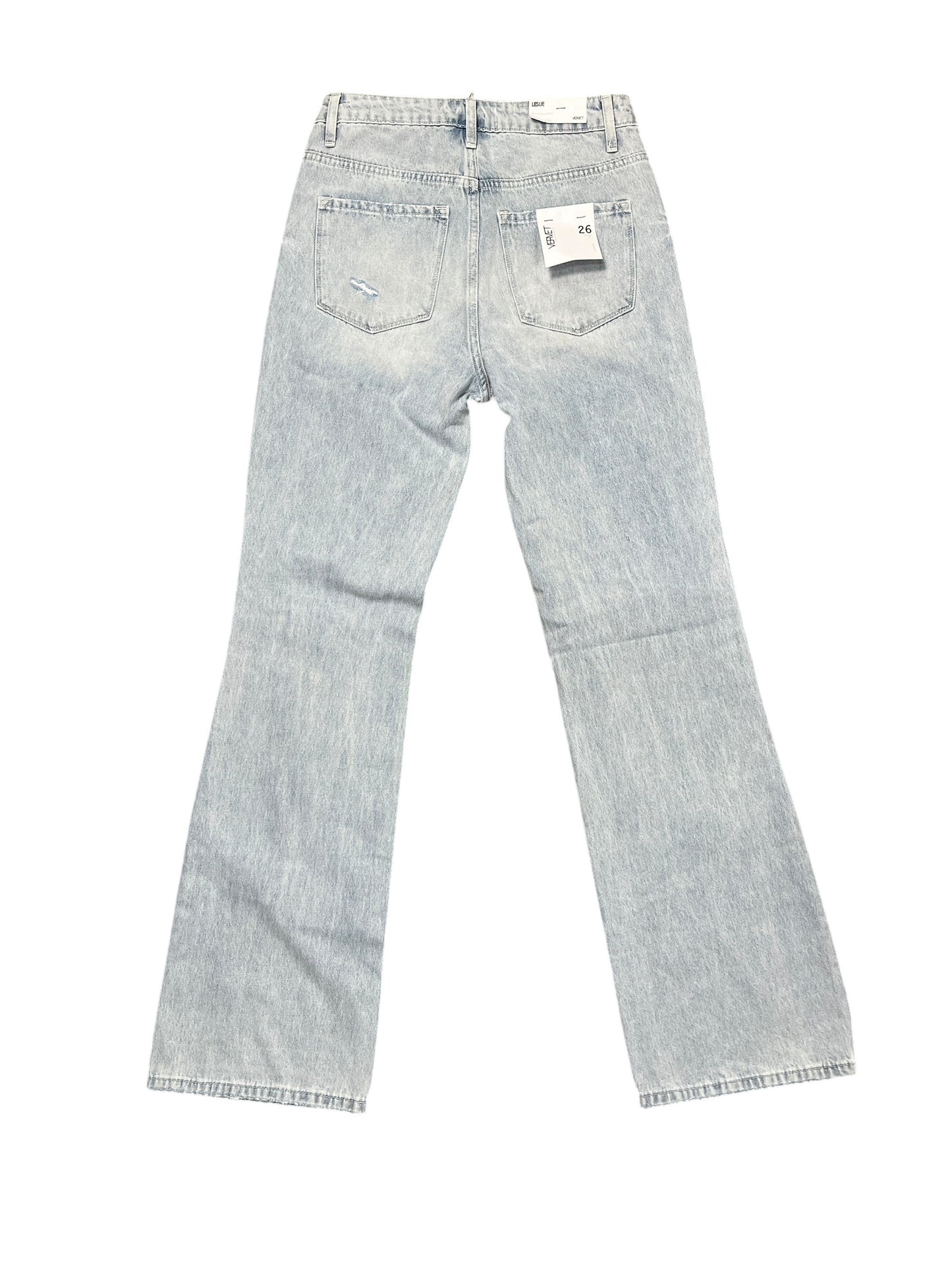 Jeans Flared By Vervet In Blue Denim, Size:2