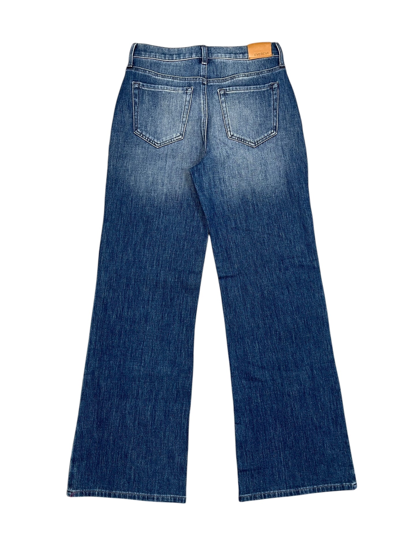 Jeans Flared By Evereve In Blue Denim, Size:6