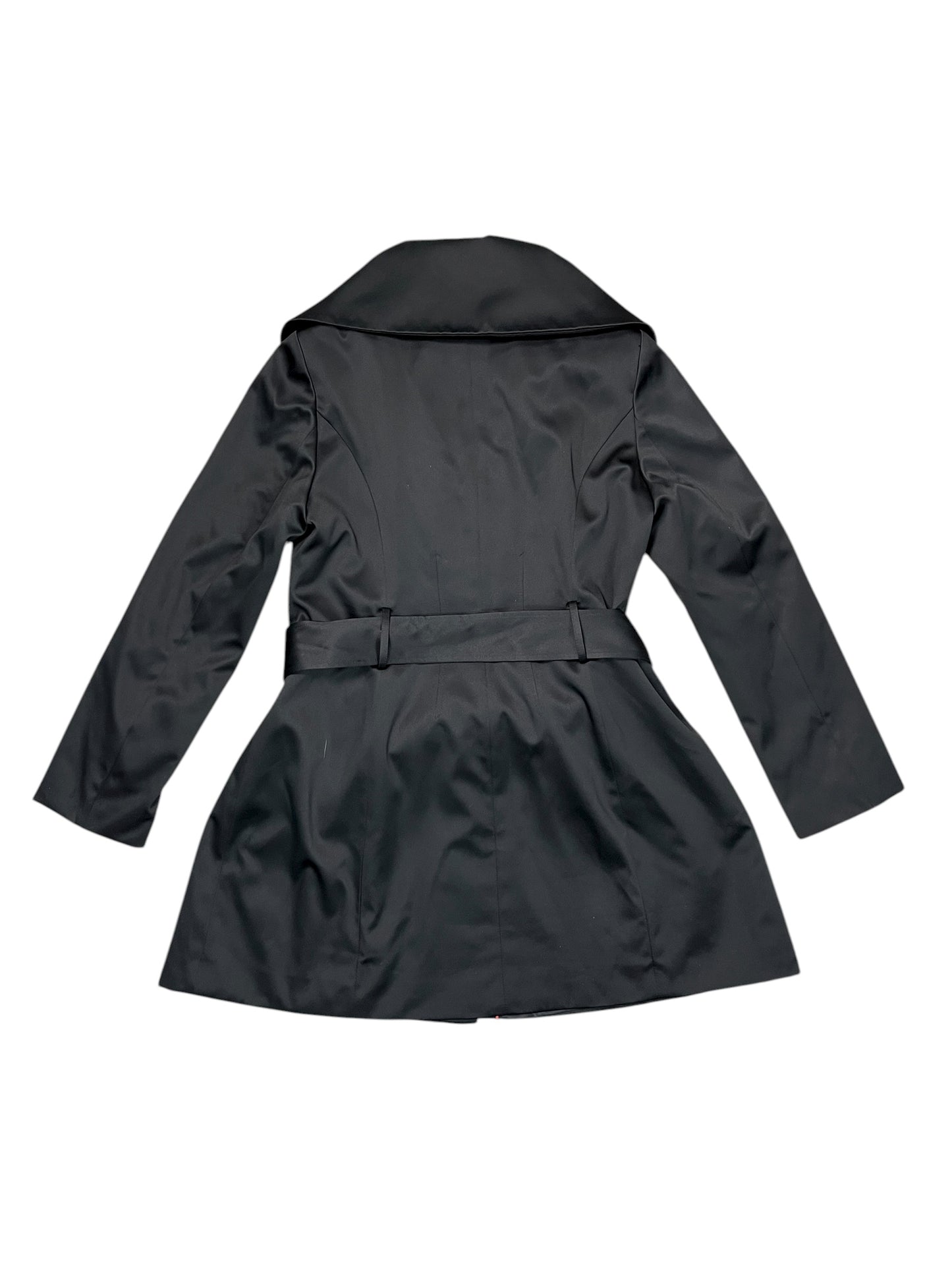 Coat Peacoat By Tahari In Black, Size:M