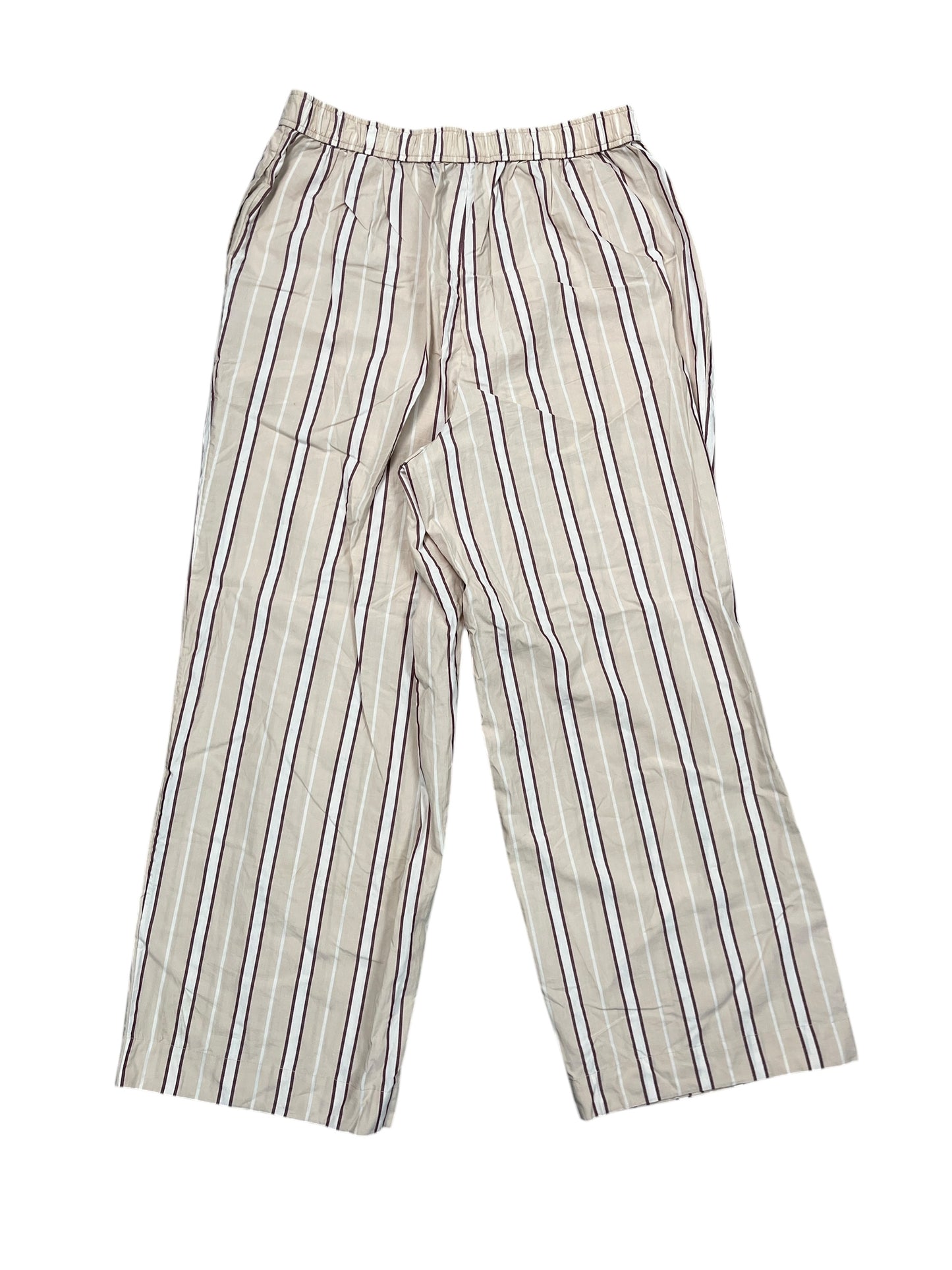 Pajama Pants By Anthropologie In Striped Pattern, Size:L
