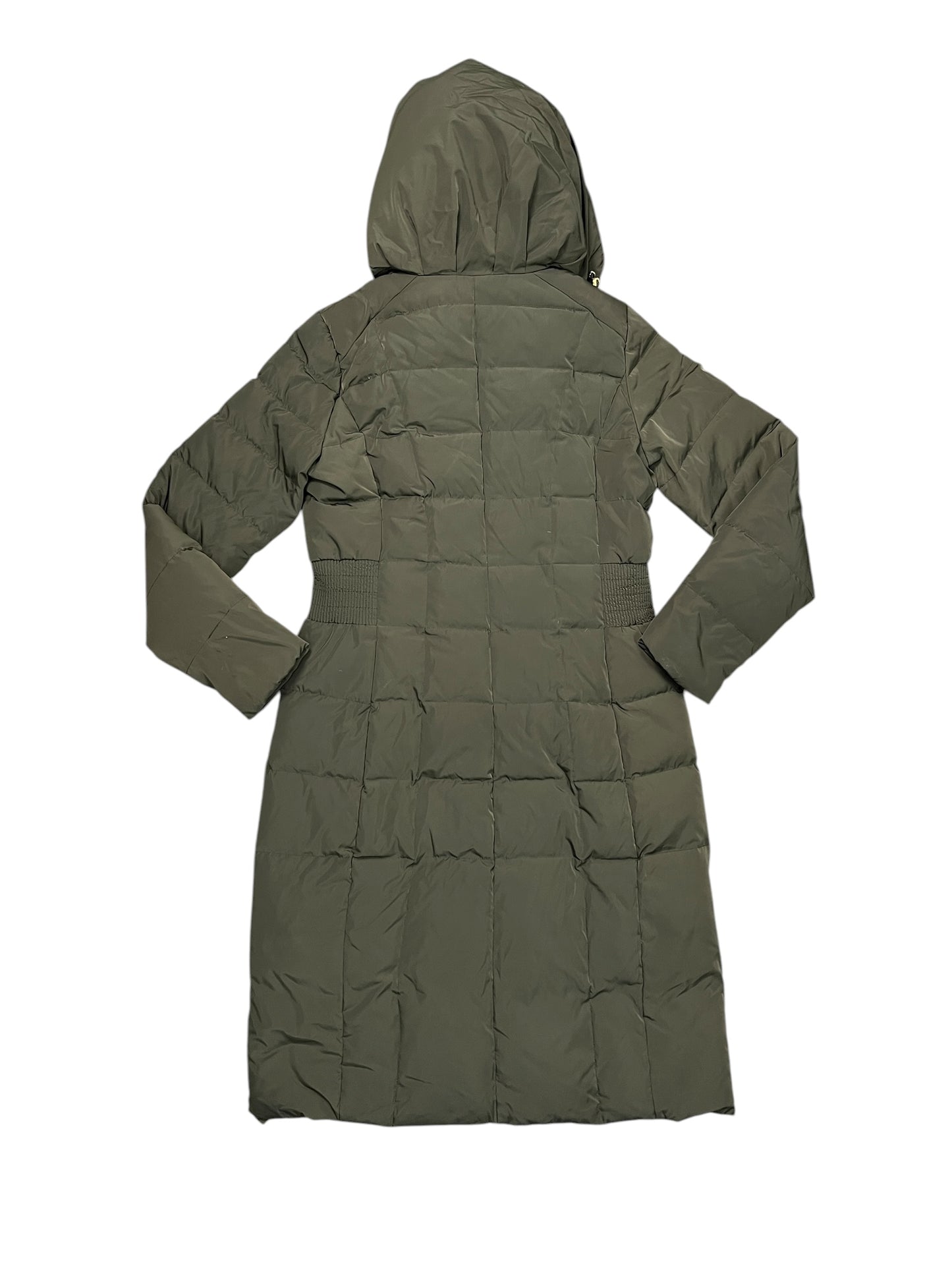 Coat Parka By Cole-Haan In Green, Size:S