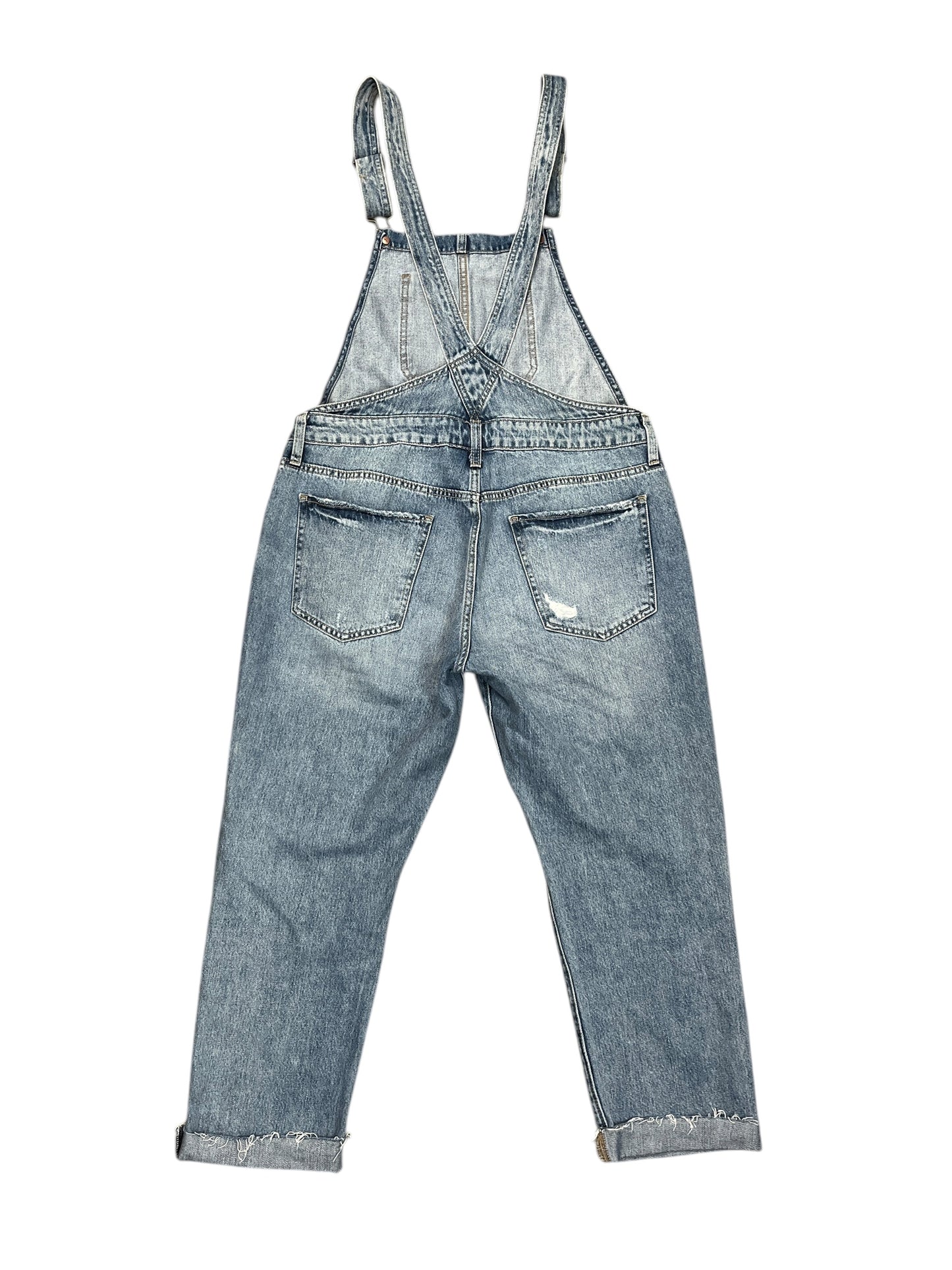 Overalls By Lucky Brand In Blue Denim, Size:M