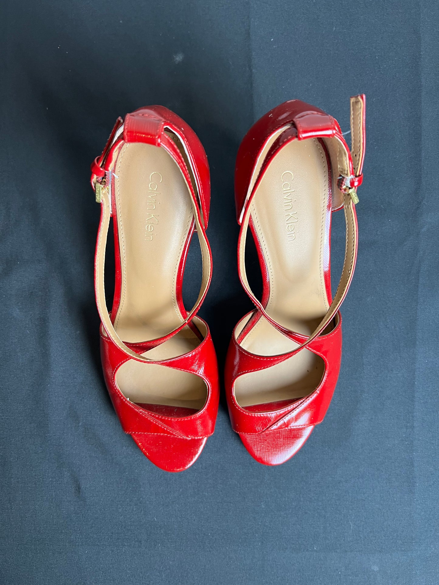 Sandals Heels Stiletto By Calvin Klein  Size: 7