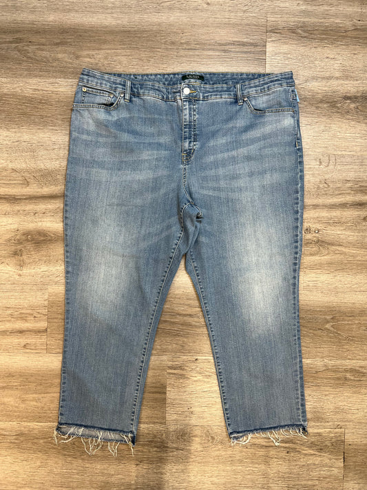 Jeans Straight By Lauren By Ralph Lauren  Size: 22