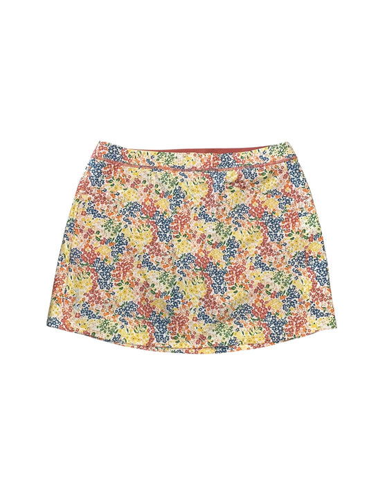 Athletic Skort By Rlx In Floral Print, Size:L