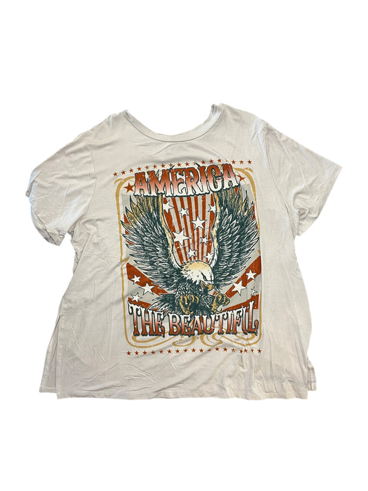 Top Ss Basic By Arula In Ivory, Size:1X