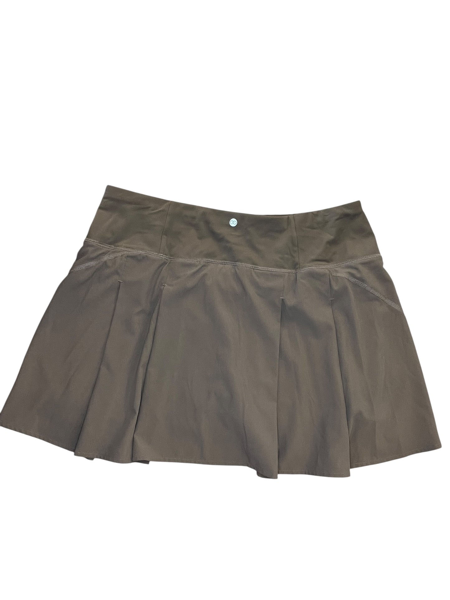 Athletic Skort By Calia In Brown, Size:L