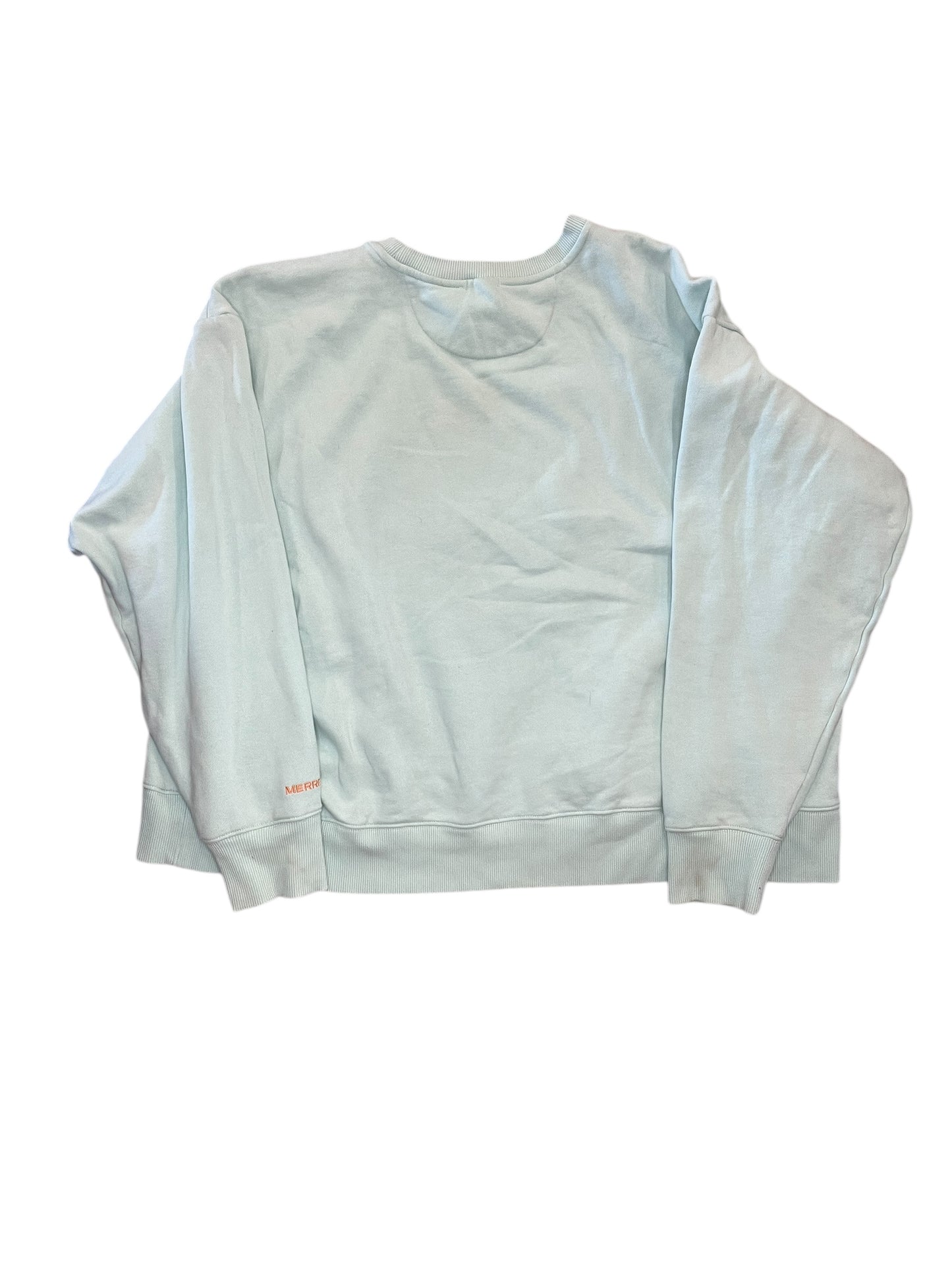 Sweatshirt Crewneck By Merrell In Green, Size:3X