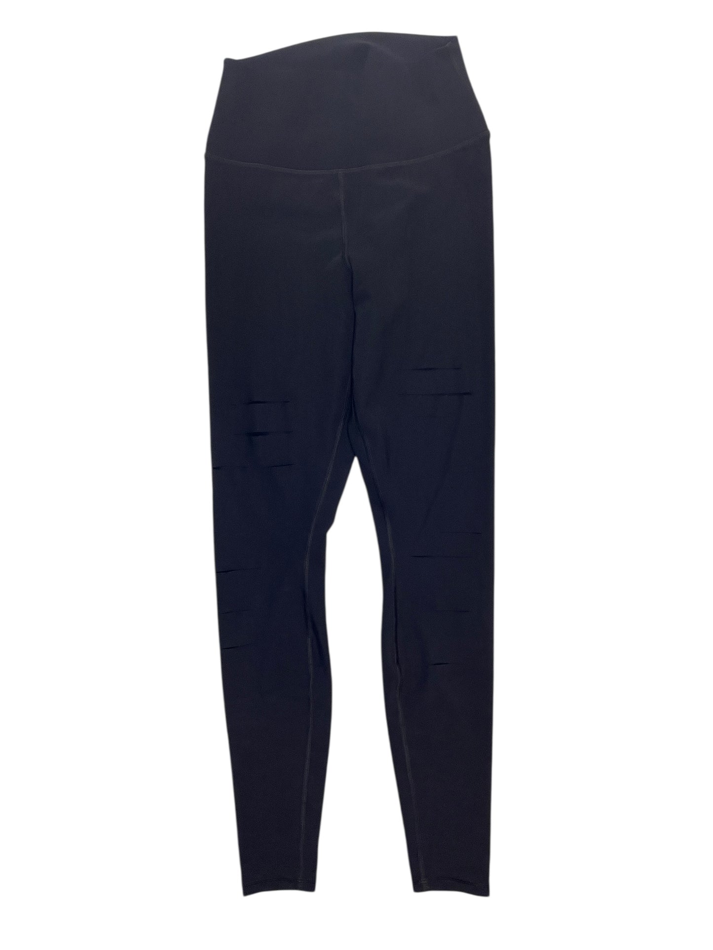 Athletic Leggings By Alo In Black, Size:M