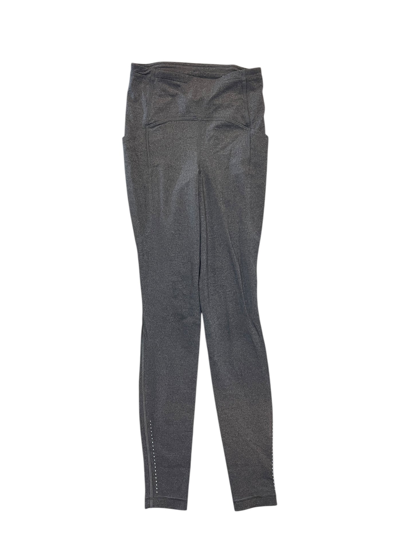 Athletic Leggings By Lululemon In Grey, Size:S