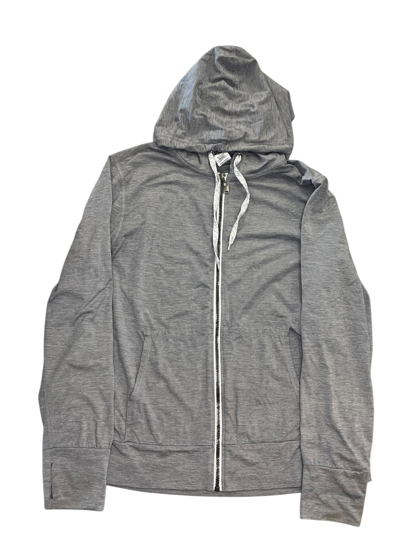Athletic Jacket By Members Mark In Grey, Size:L