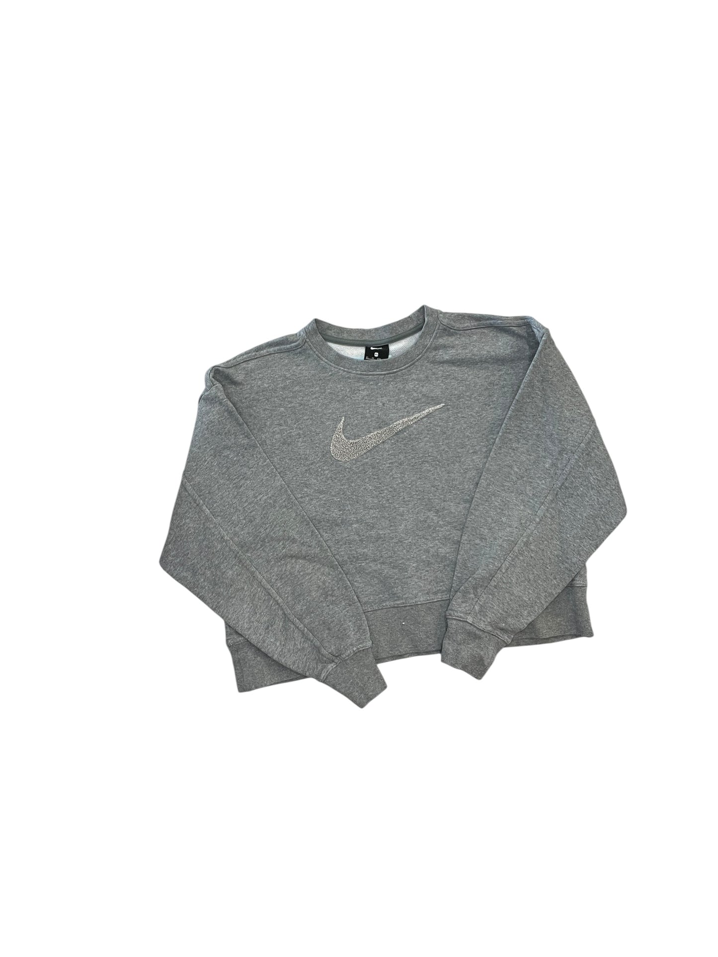 Top Ls By Nike Apparel In Grey, Size:Xs