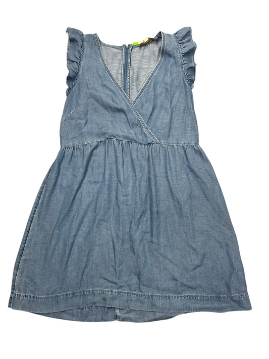 Dress Casual Midi By Loft In Blue, Size:S
