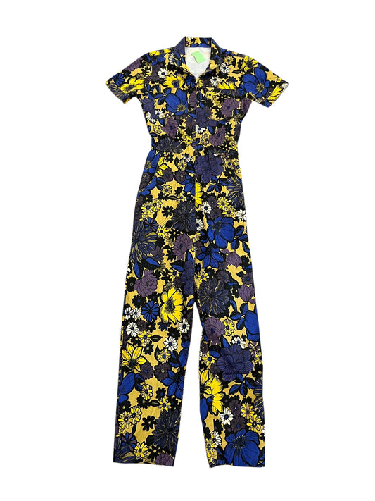 Jumpsuit By Mother In Floral Print, Size:Xs