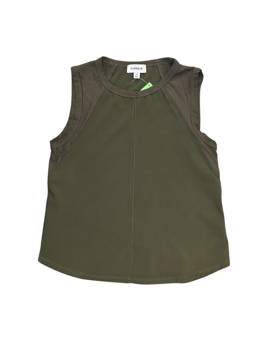 Top Sleeveless By Evereve In Green, Size:Xs
