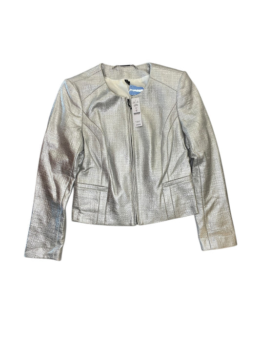 Jacket Other By White House Black Market In Silver, Size:M