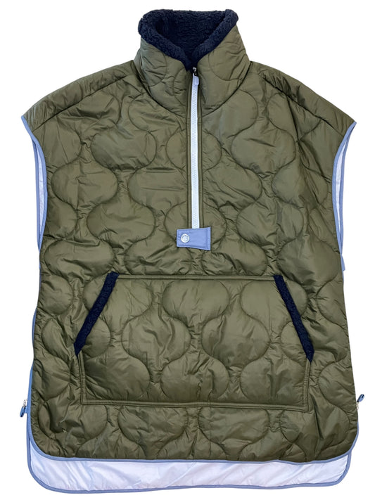 Vest Puffer & Quilted By G/FORE In Green, Size:L