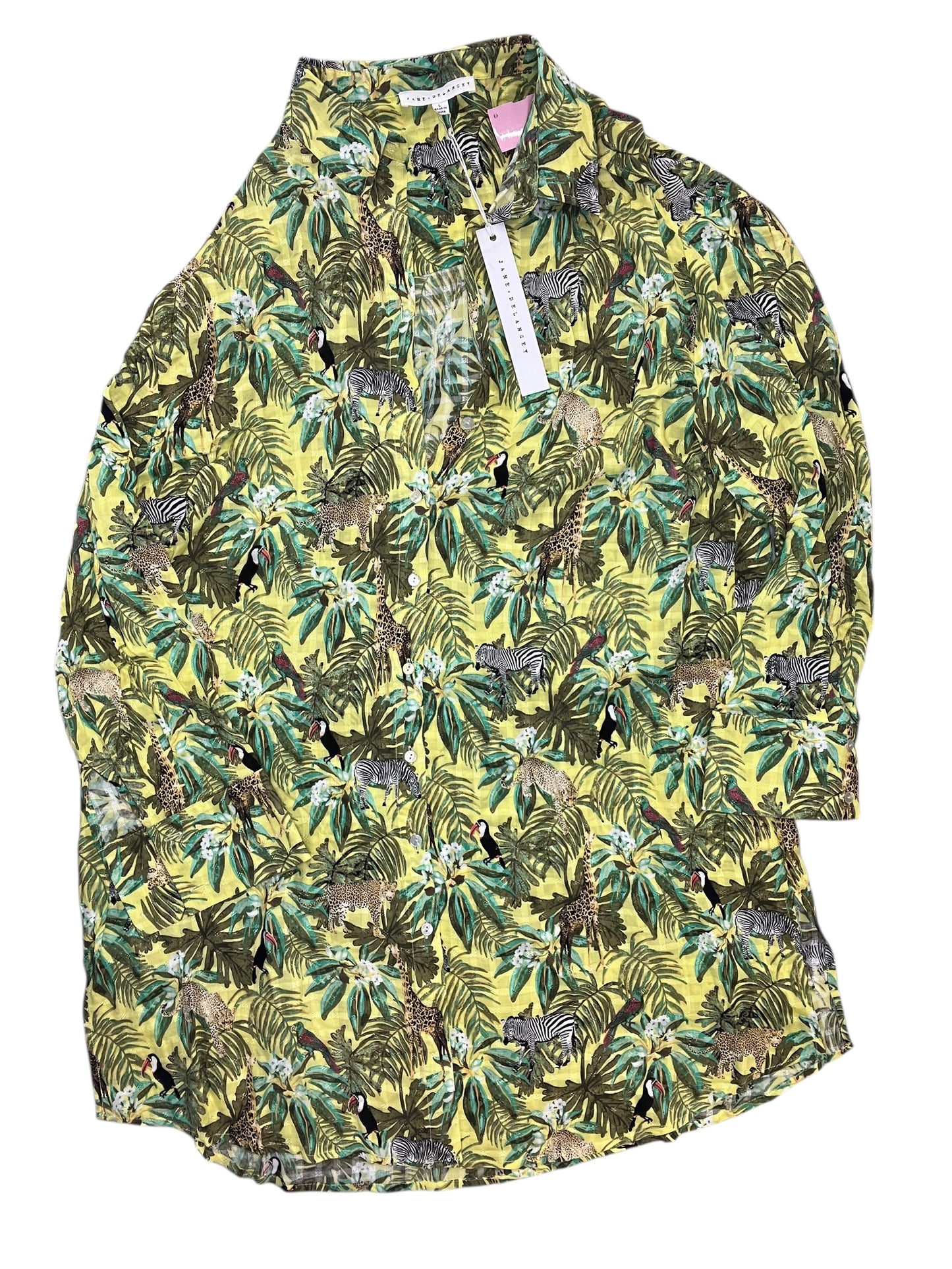 Swimsuit By Jane And Delancey In Tropical Print, Size:L