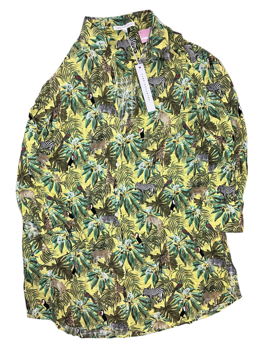 Swimsuit By Jane And Delancey In Tropical Print, Size:L