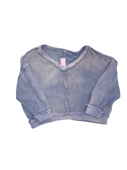 Top Ls By Pol In Blue, Size:S