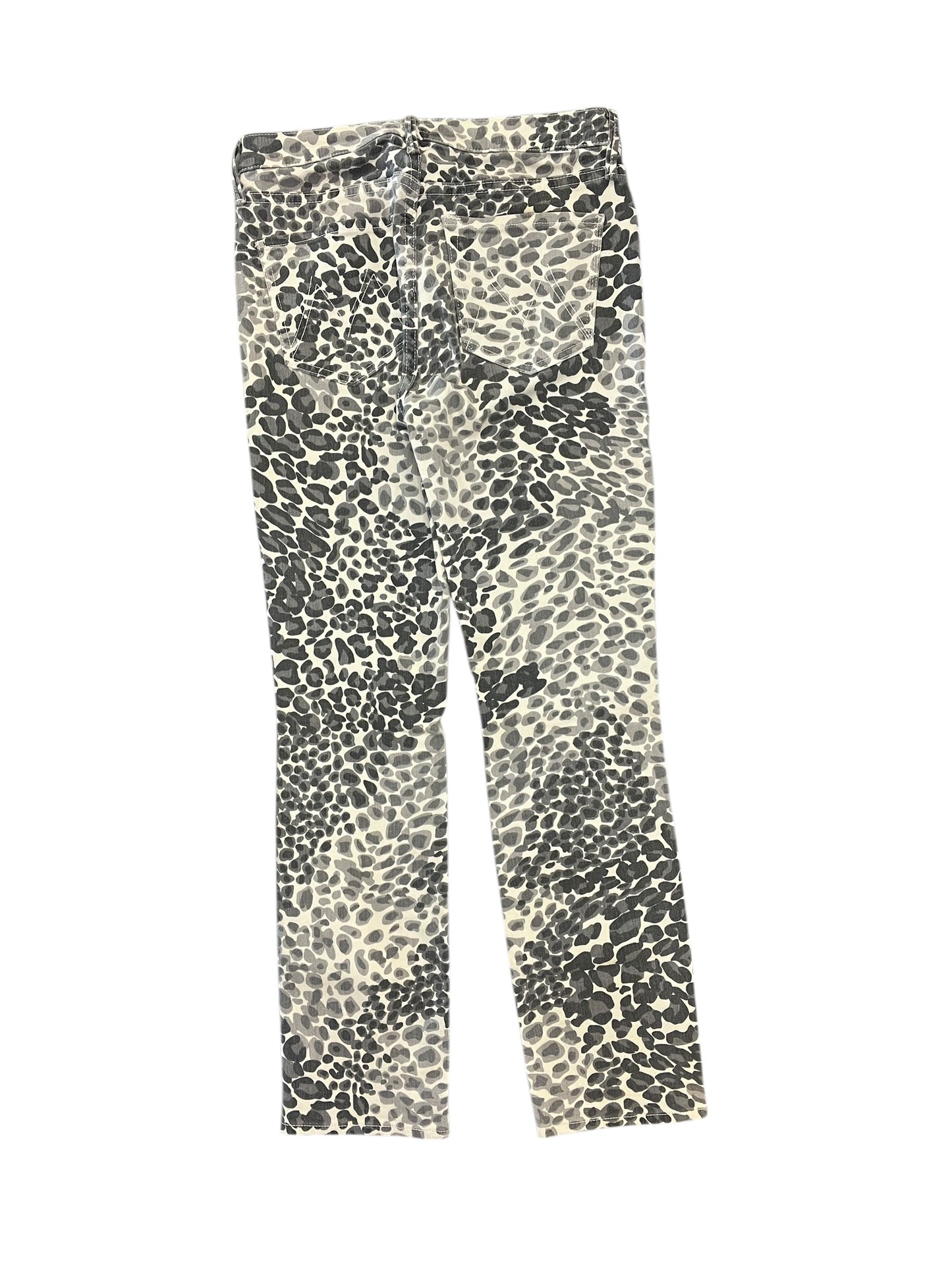 Jeans Straight By Mother In Animal Print, Size:2