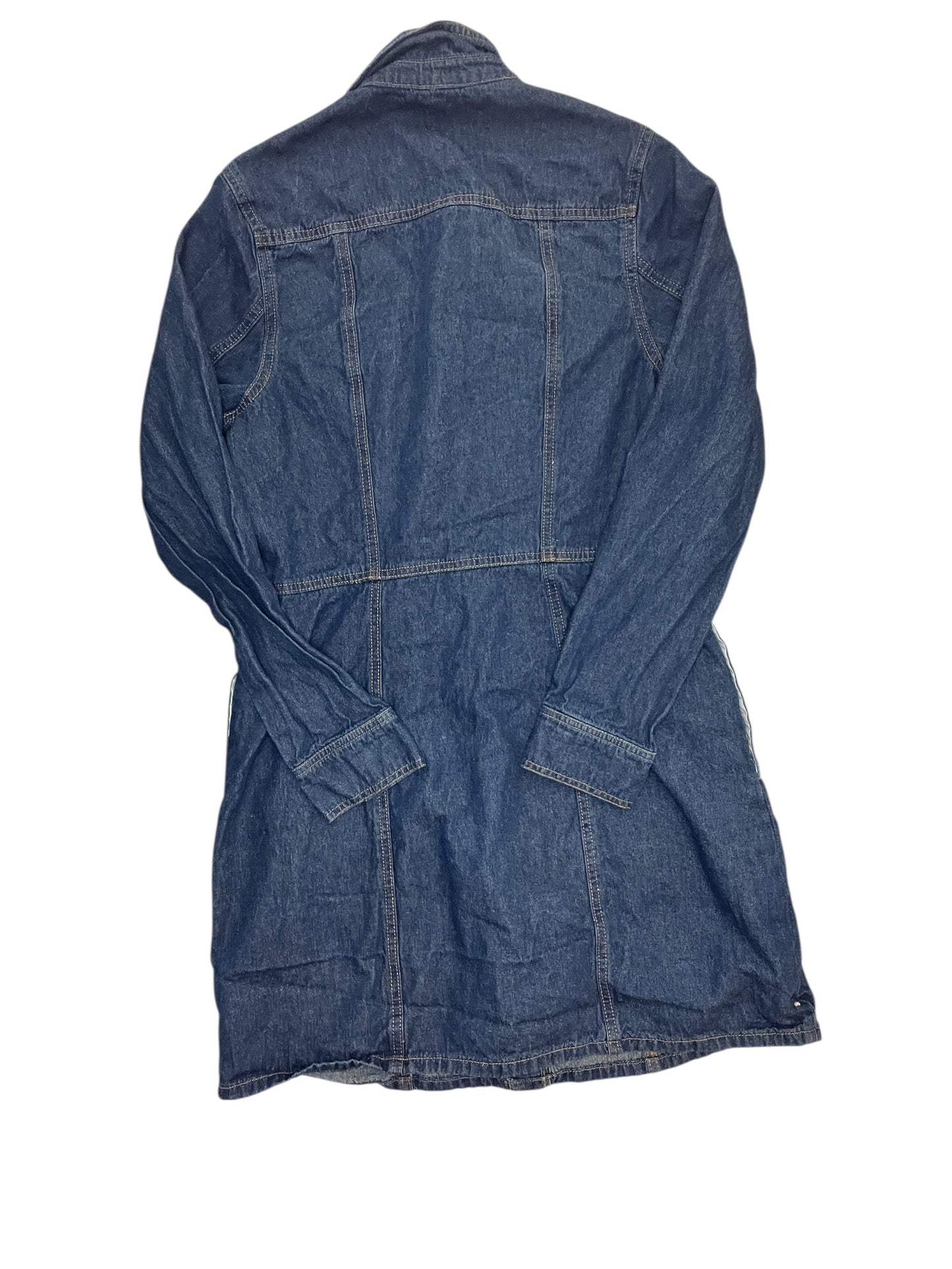 Dress Designer By Frye In Blue Denim, Size:M