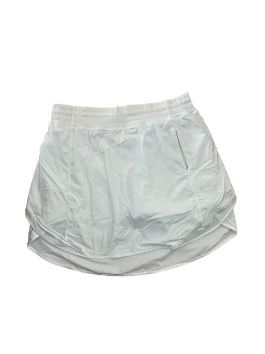 Athletic Skort By Lululemon In White, Size:M