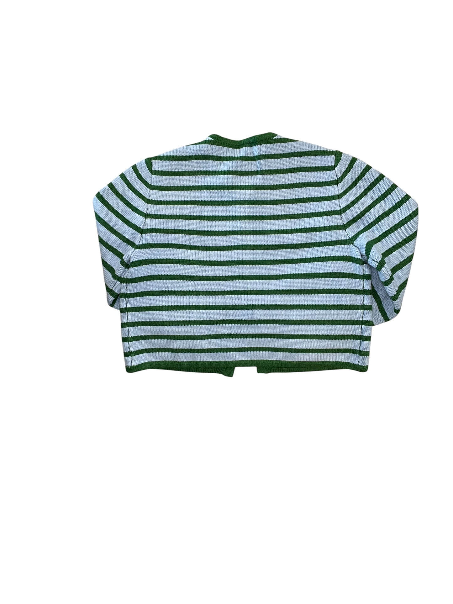 Cardigan By Cmb In Blue & Green, Size:L