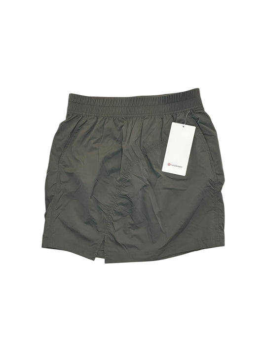 Athletic Skirt By Lululemon In Green, Size:M