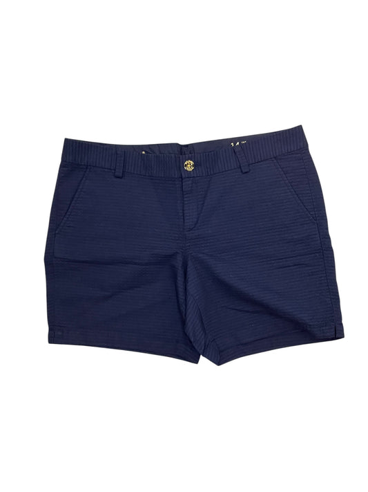 Shorts Designer By Lilly Pulitzer In Navy, Size:Xl