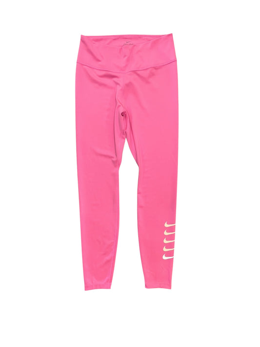 Athletic Leggings By Nike Apparel In Pink, Size:M