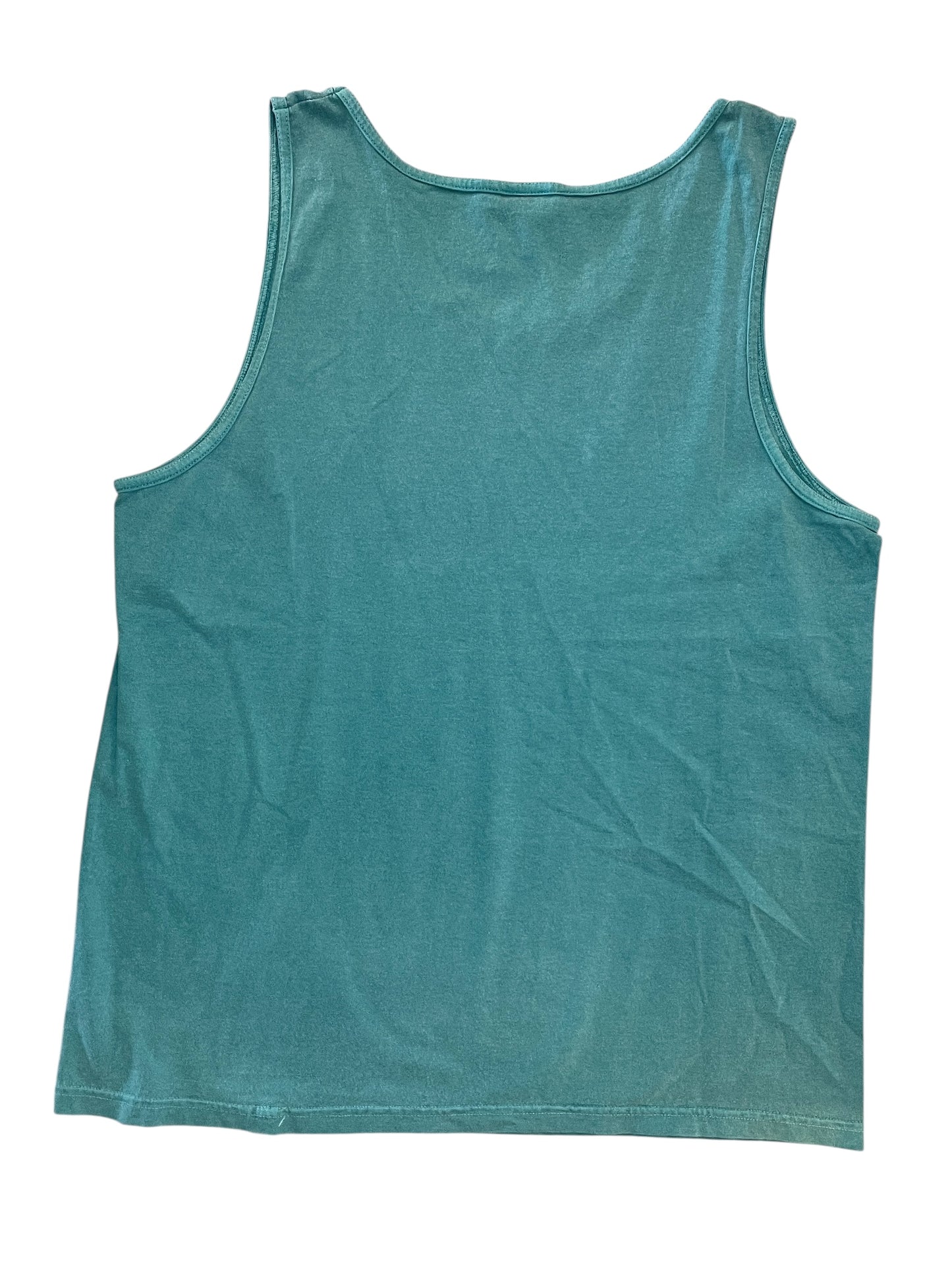 Tank Top By Comfort Colors In Blue, Size:L