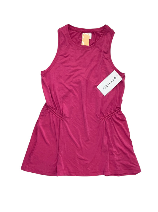 Athletic Tank Top By Athleta In Pink, Size:M