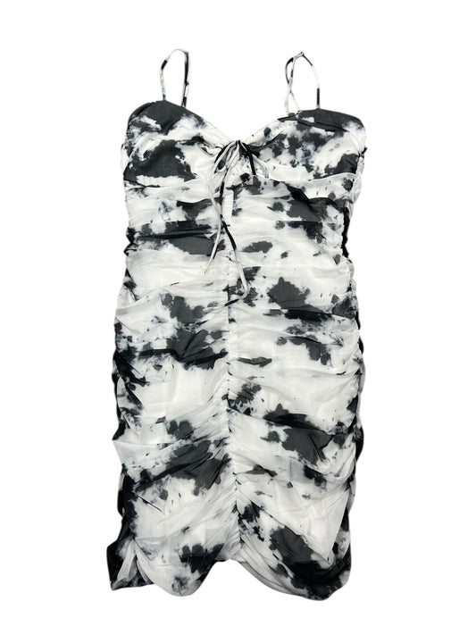Dress Casual Short By Cotton Candy In Black & White, Size:L