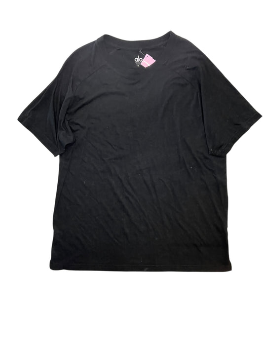 Top Ss Basic By Alo In Black, Size:Xl
