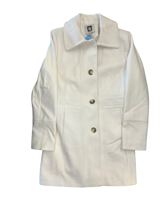 Coat Parka By Anne Klein In Pink, Size:M