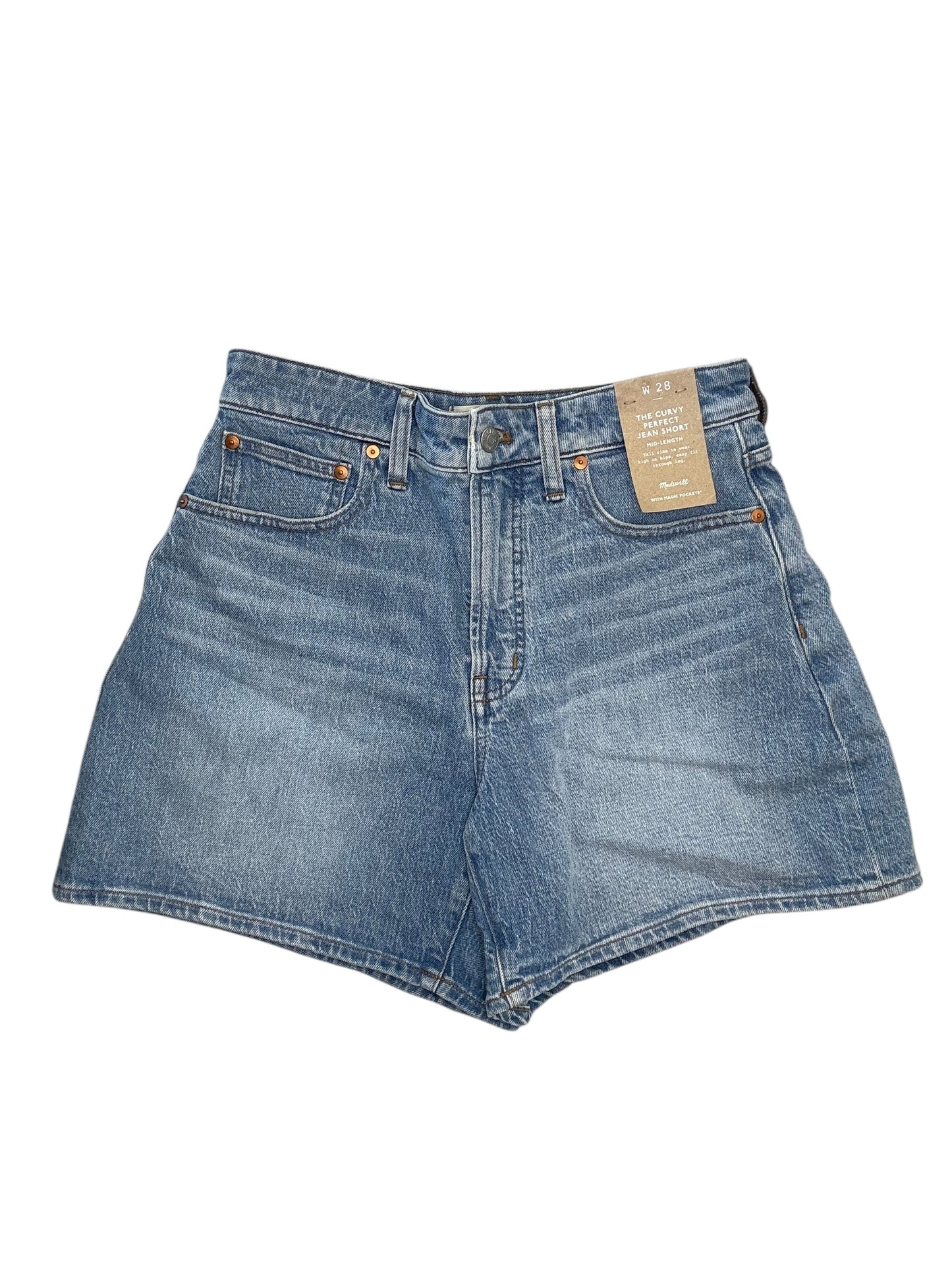 Shorts By Madewell In Blue Denim, Size:S