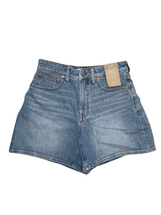 Shorts By Madewell In Blue Denim, Size:S