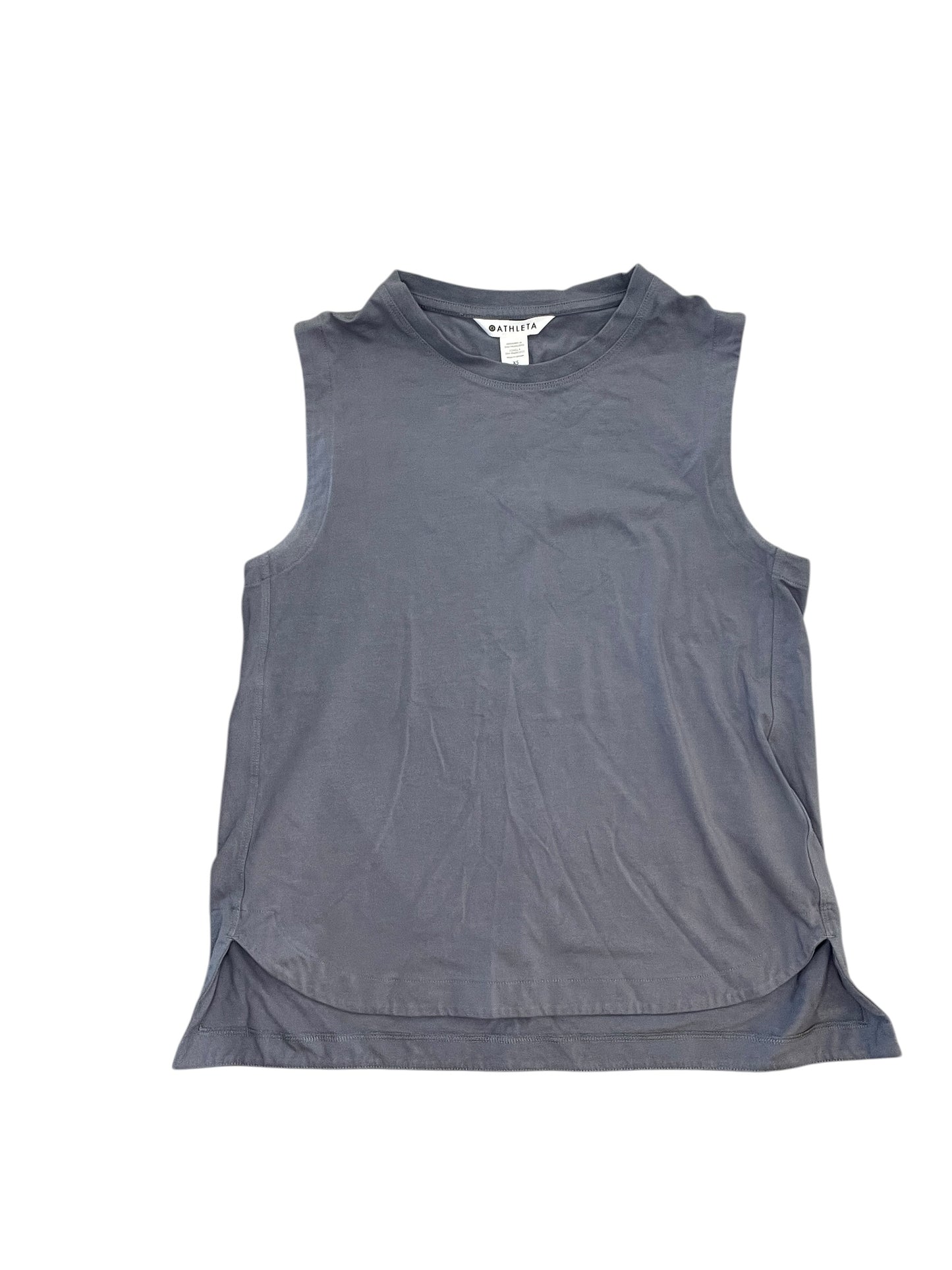 Athletic Tank Top By Athleta In Grey, Size:Xs