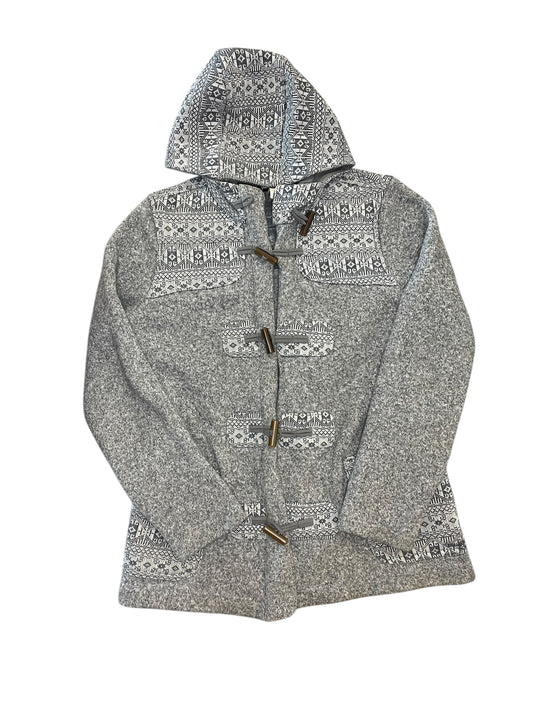 Jacket Fleece By Patagonia In Grey, Size:L