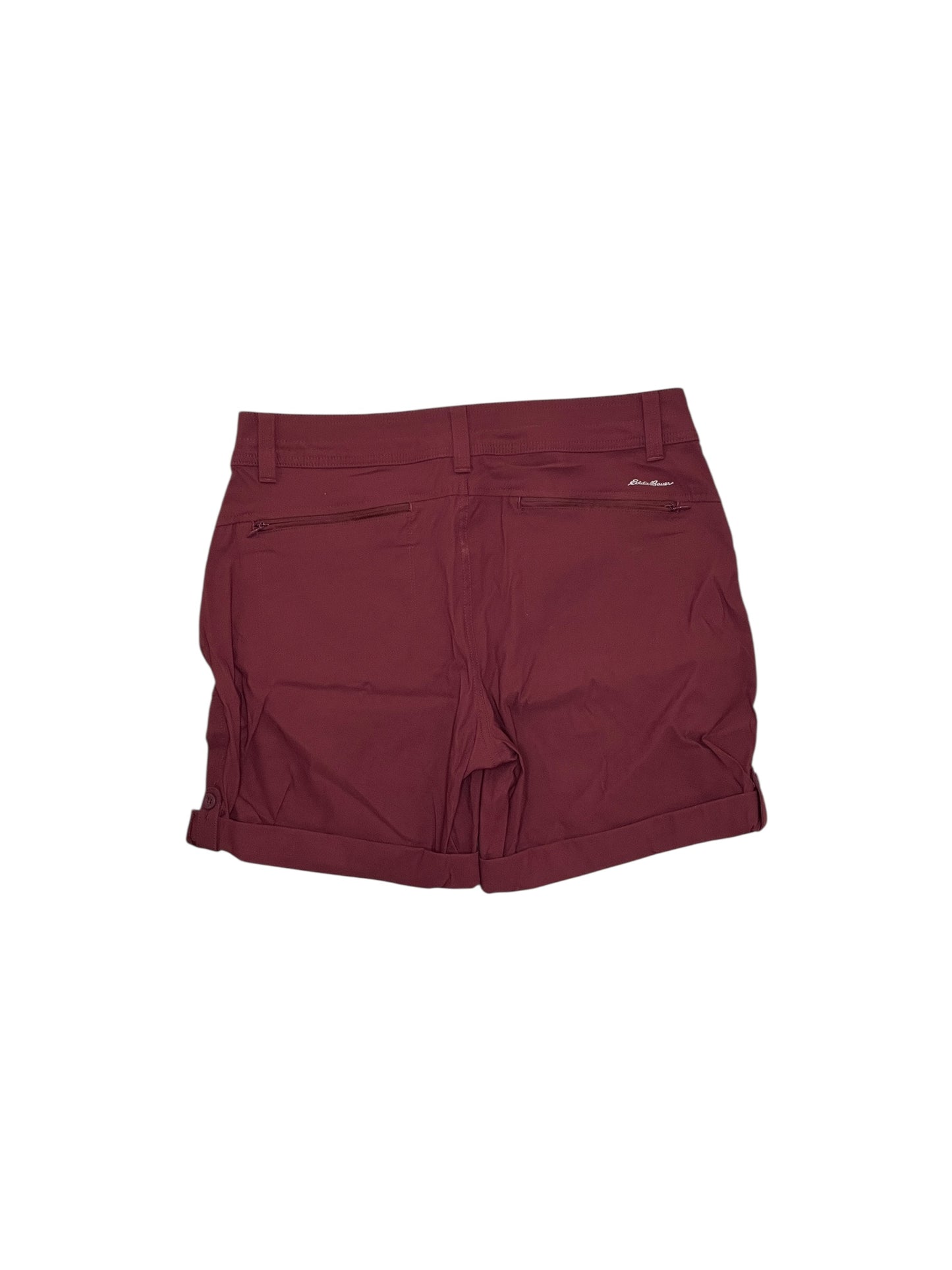 Shorts By Eddie Bauer In Maroon, Size:M