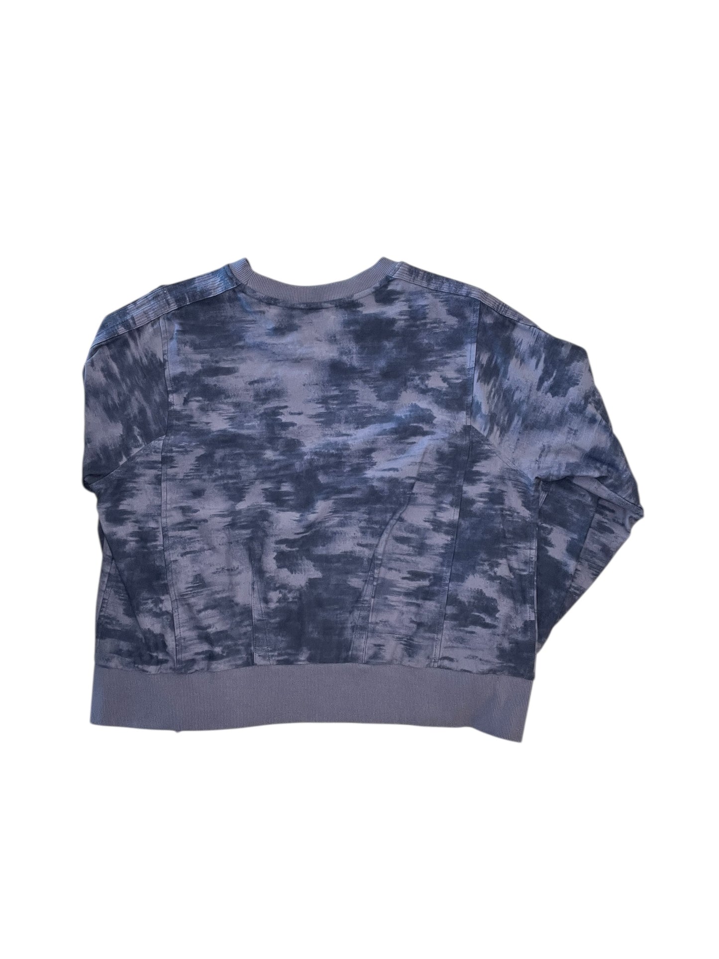 Athletic Sweatshirt Crewneck By Athleta In Blue, Size:L