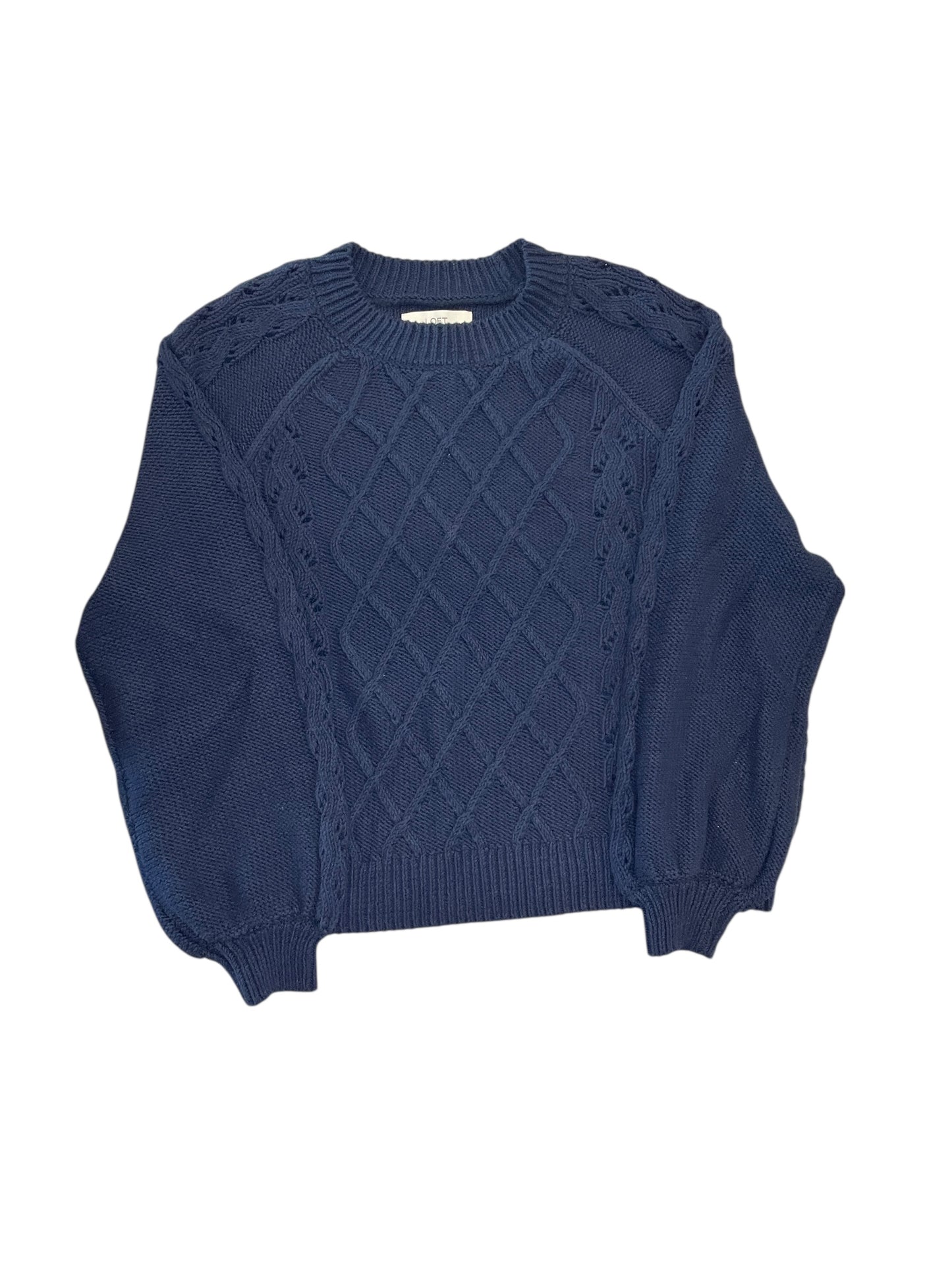 Sweater By Loft In Navy, Size:Xxl