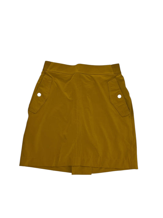 Athletic Skort By Athleta In Yellow, Size:S