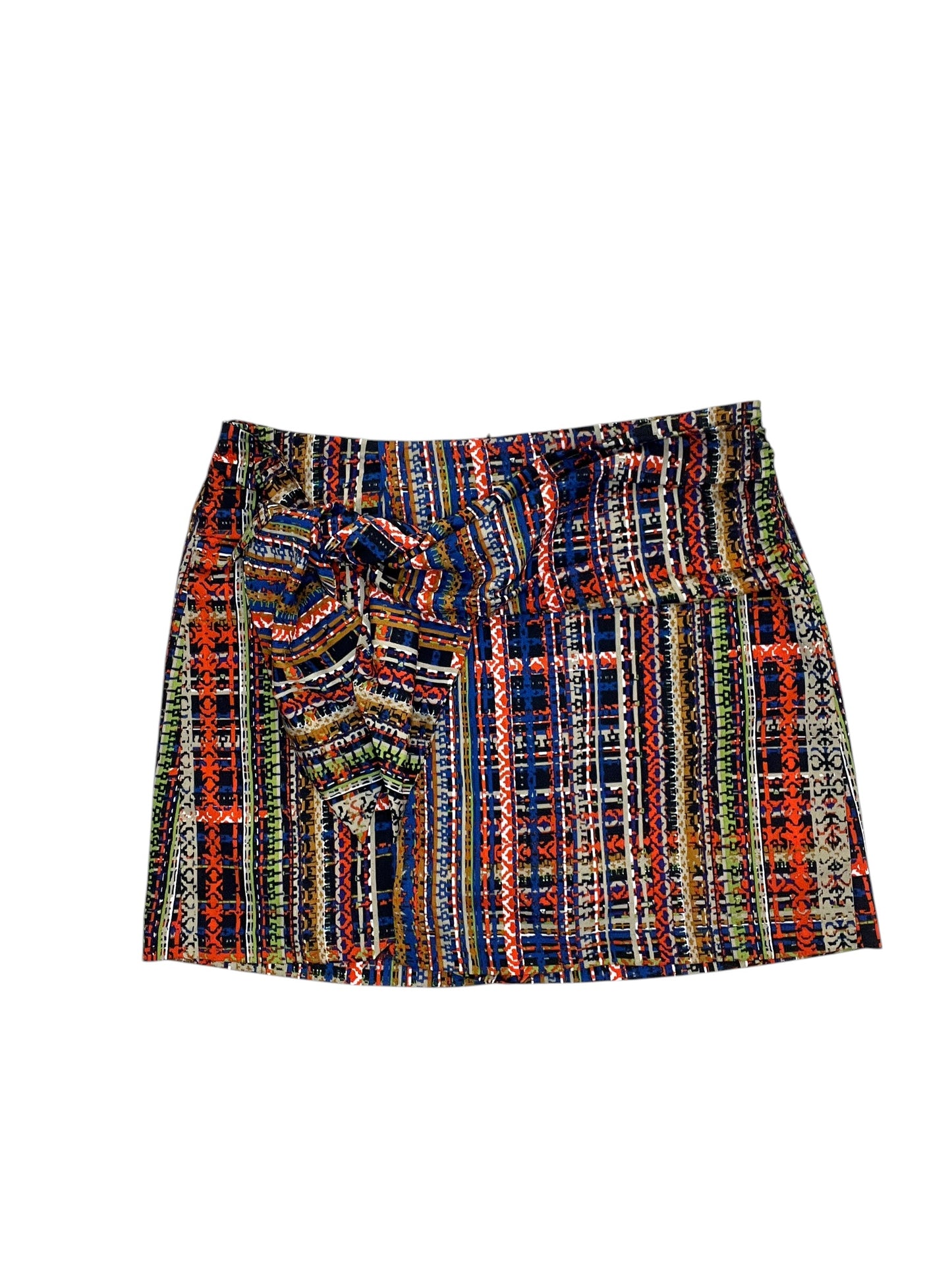 Skirt Mini & Short By Cabi In Geometric Pattern, Size:S