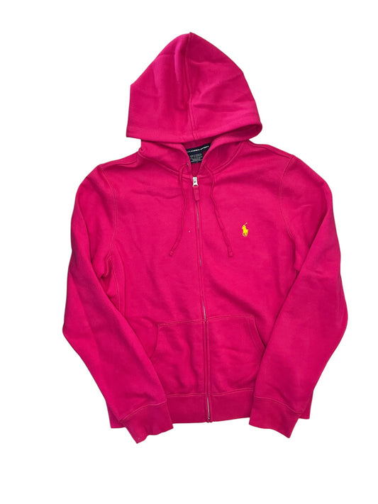 Athletic Jacket By Ralph Lauren In Pink, Size:Xl