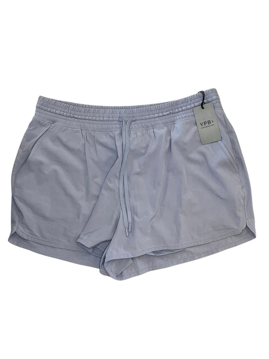 Athletic Shorts By Ypb In Grey, Size:Xl
