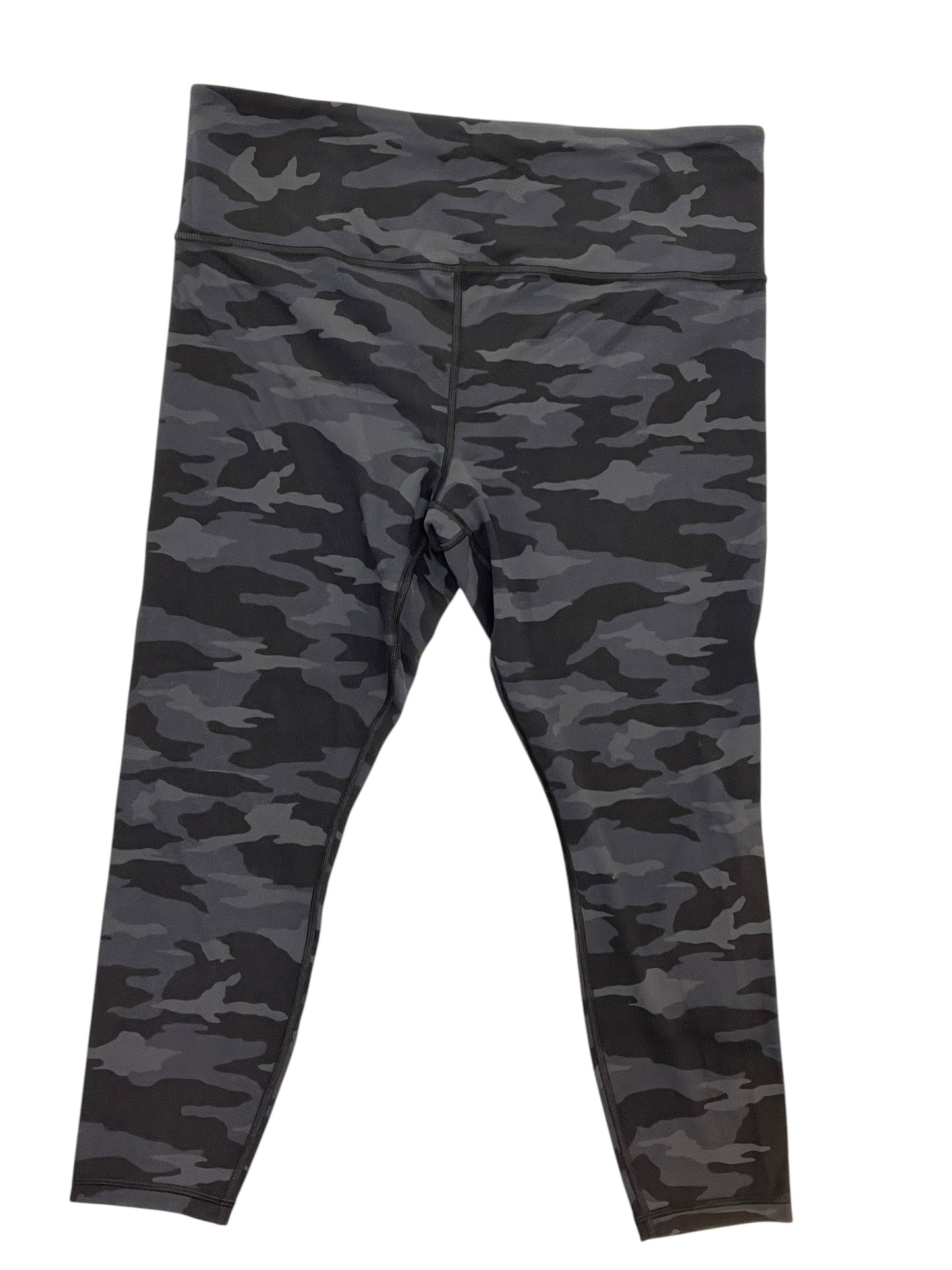 Athletic Leggings By Athleta In Camouflage Print, Size:Xl