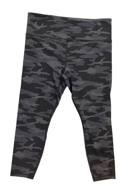Athletic Leggings By Athleta In Camouflage Print, Size:Xl